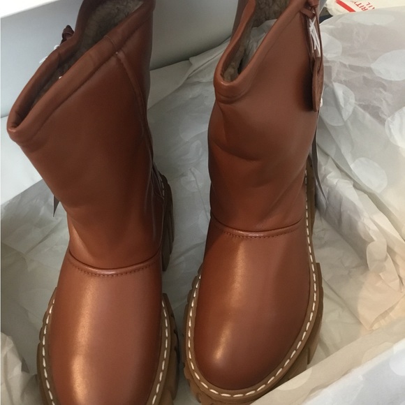 NWT Stella McCartney “EMILY SOFT ECHO Fully Lined Boots-Size 10/ URO 41 - Picture 4 of 16